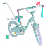 Detský bicykel 16" Fuzlu Lilly mätová